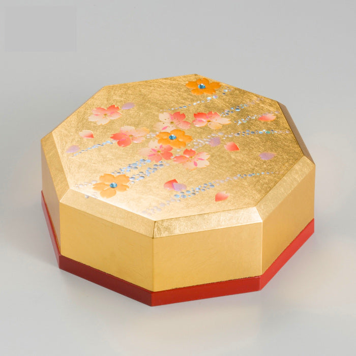 Japanese Jewelry Box Octagon -Omotenashi Square