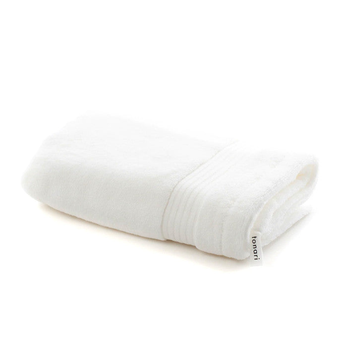 Hotel quality Japanese bath towels White-Omotenashi Square