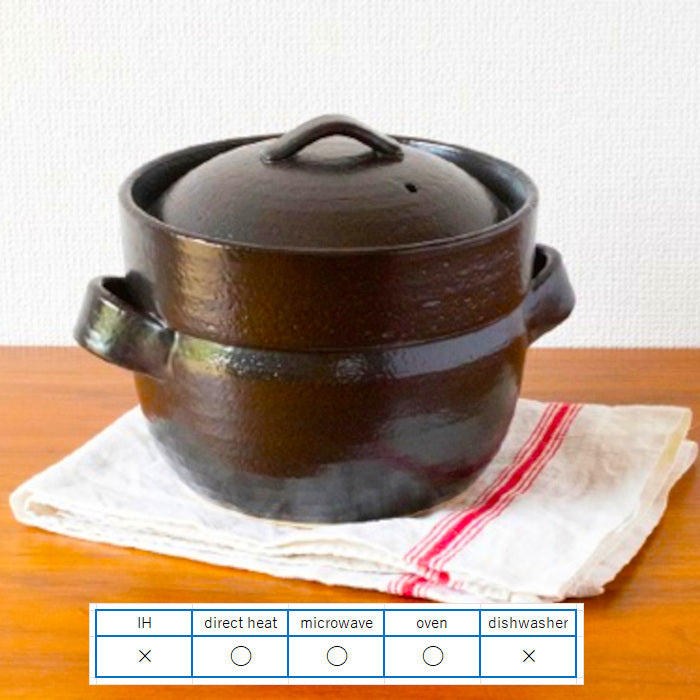 Japanese Donabe Pot (Clay Rice Cooker Pot) BANKO-WARE - Omotenashi Square