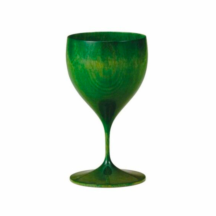 Japanese lacquer Wine cup Green-Omotenashi Square