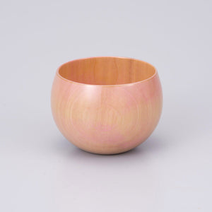 Colorful Japanese Small Lacquer Teacup Pink -Omotenashi Square