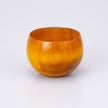 Colorful Japanese Small Lacquer Teacup yellow -Omotenashi Square
