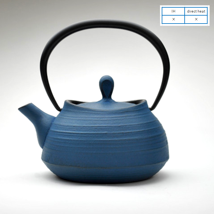 Japanese Cast Iron Teapot HAKEME 0.4L - Omotenashi Square, LLC