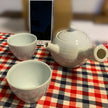 Japanese Teapot and Teacup Set (MINO WARE) MARU　 - Omotenashi Square, LLC