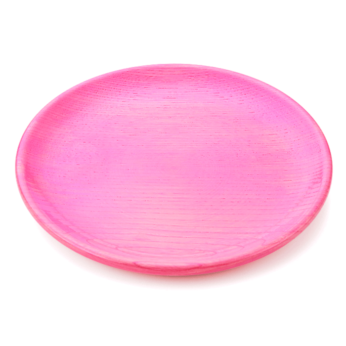 Colorful Japanese Lacquer Side Plates Pink -Omotenashi Square