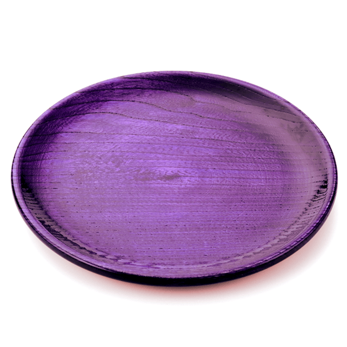 Colorful Japanese Lacquer Side Plates Purple -Omotenashi Square