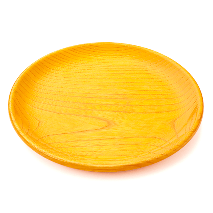 Colorful Japanese Lacquer Side Plates Yellow -Omotenashi Square
