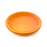 Colorful Japanese Lacquer Plates (Mamezara) Orange -Omotenashi Square