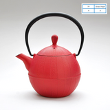 Japanese Cast Iron Teapot KURUMI 0.5L - Omotenashi Square, LLC