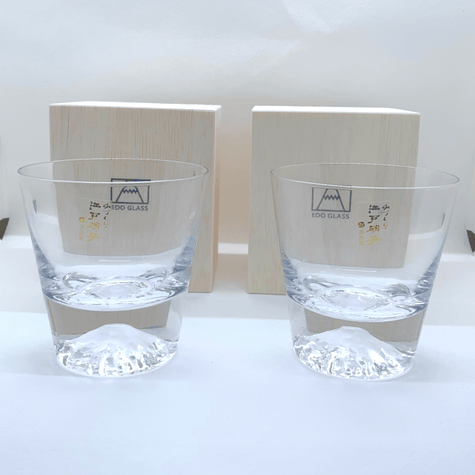 Mt Fuji Whiskey Glass Set -Omotenashi Square