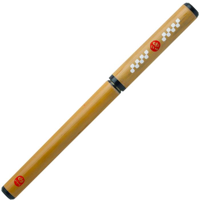 Patterned natural bamboo Calligraphy Brush Pens -Omotenashi Square