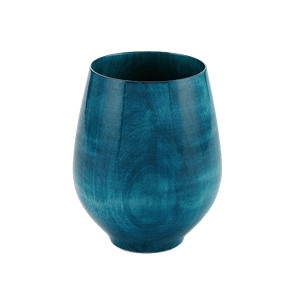 Round-Shape Japanese Lacquer cups Blue -Omotenashi Square