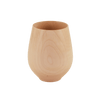 Round-Shape Japanese Lacquer cups Moccasin -Omotenashi Square