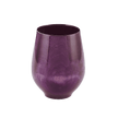 Round-Shape Japanese Lacquer cups Purple -Omotenashi Square