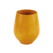 Round-Shape Japanese Lacquer cups Yellow -Omotenashi Square