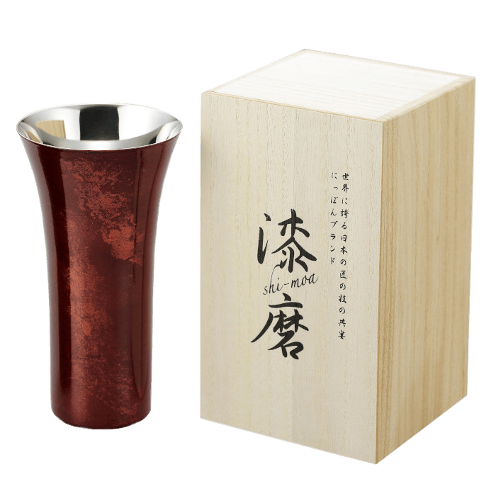 Single Cup Large Omotenashi Square, LLC Red 